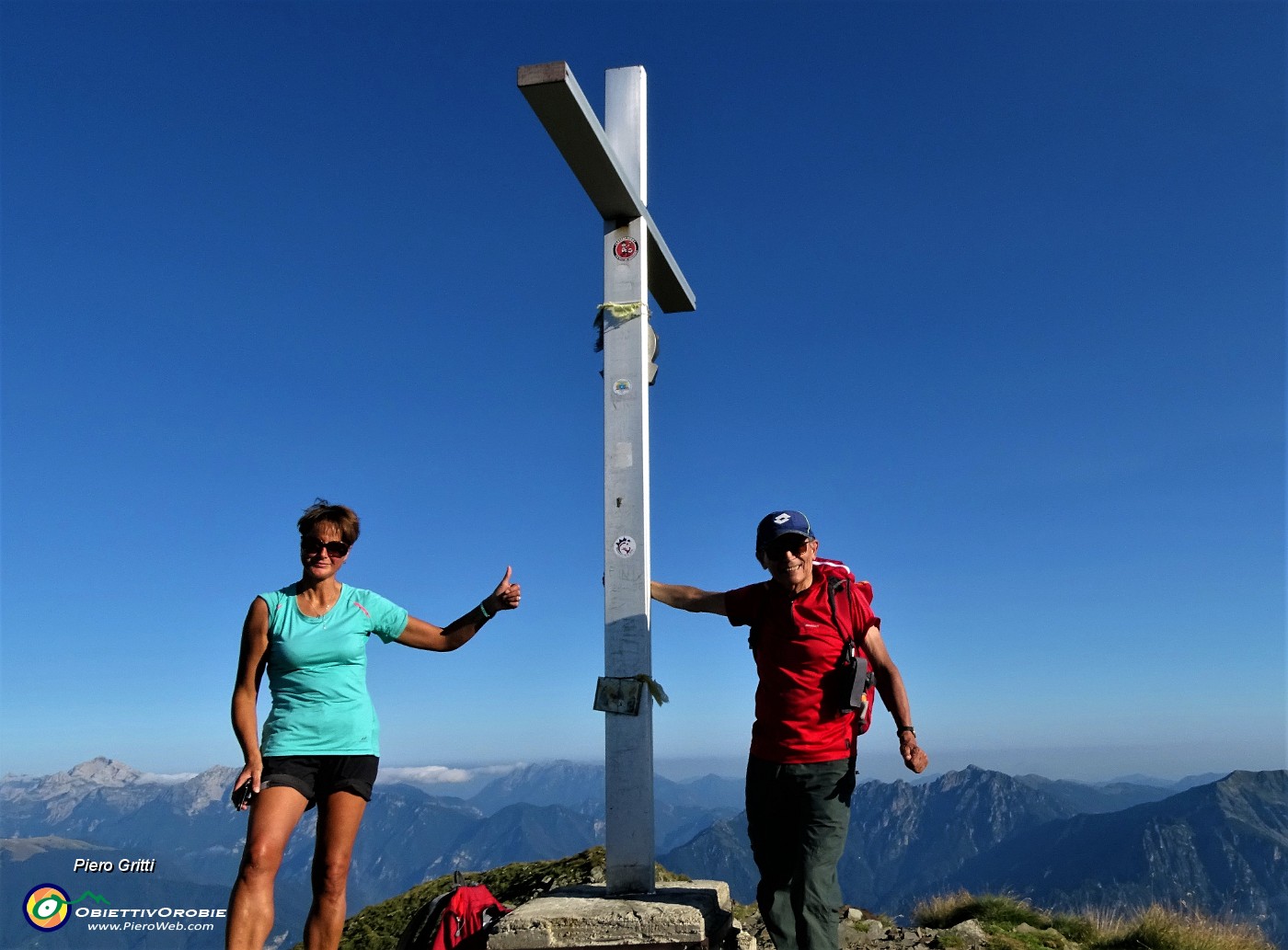 79 In vetta alla Cima di Valpianella (o Piazzotti), 2349 m.JPG -                                